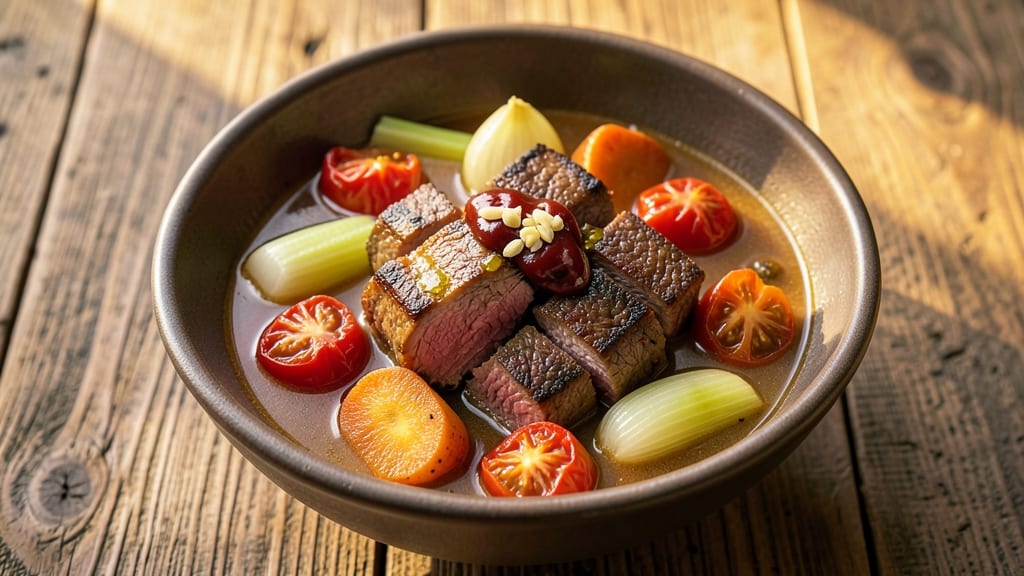 5 Star Vegetable Beef Soup Recipe: Hearty Umami Bomb With Tender Beef Chunks