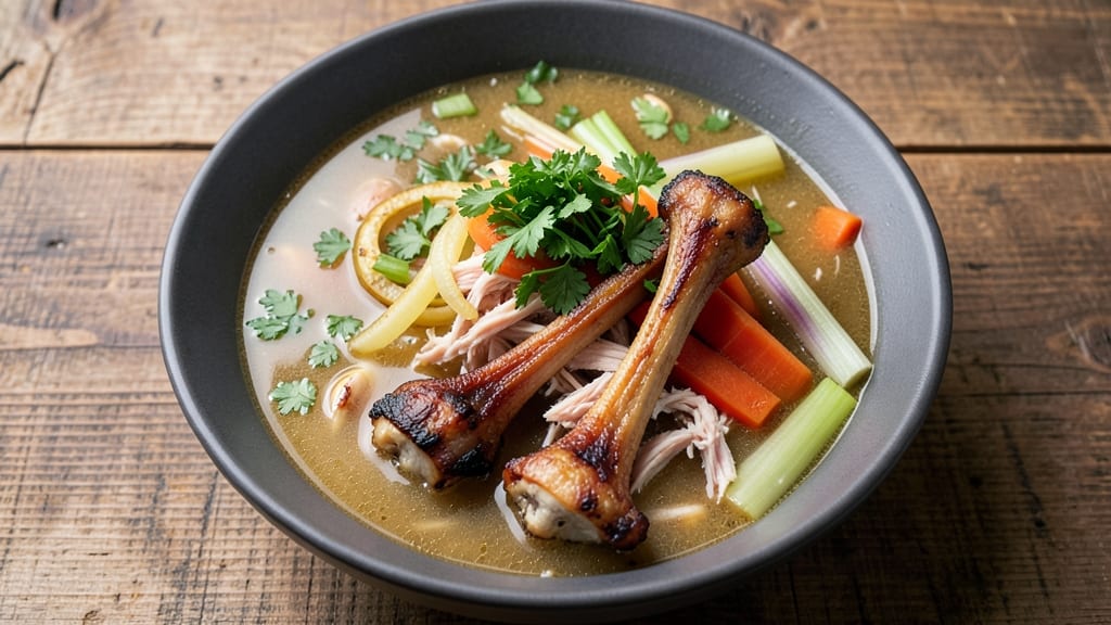 Babish Chicken Soup Recipe: Smoky Carrot and Celery Base with Herbed Dill Oil