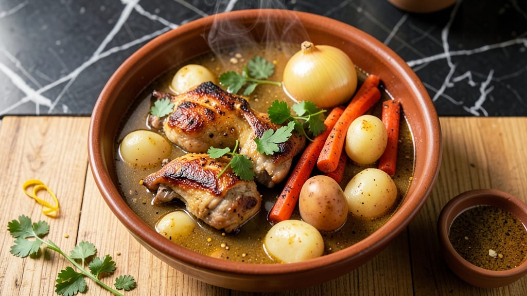 Arabic Chicken Soup Recipe: Spiced Lemon and Cumin Comfort in One Pot
