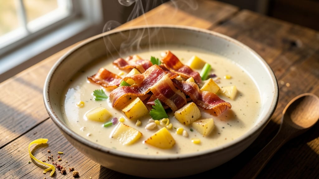 America's Test Kitchen Potato Soup Recipe: Velvety Smoothness With Crispy Celery Crowns