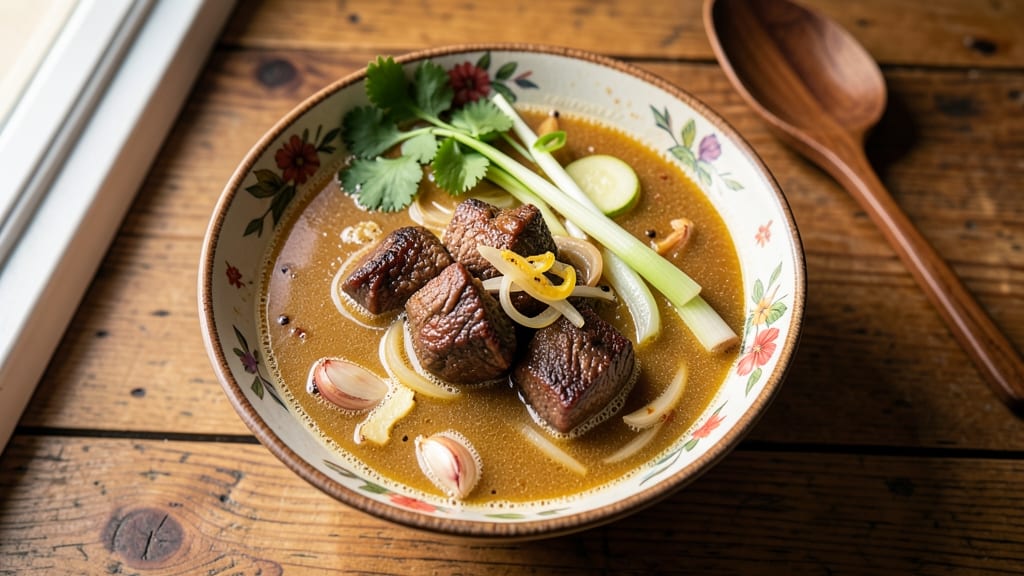 Beef Soup Recipe Filipino Style: Lemongrass-Coconut Richness With Tender Meat