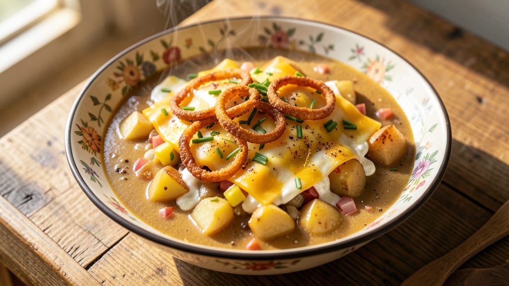 Best Cheesy Potato Soup Recipe Ever: Velvety Cheese Swirls and Crispy Celery Crowns