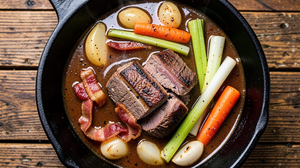 54th Street Outlaw Steak Soup Recipe: Bold Beef and Bacon Crunch in Every Bowl