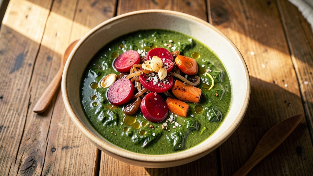 Beets Leaves Soup Recipe: Earthy Greens and Beetroot Harmony