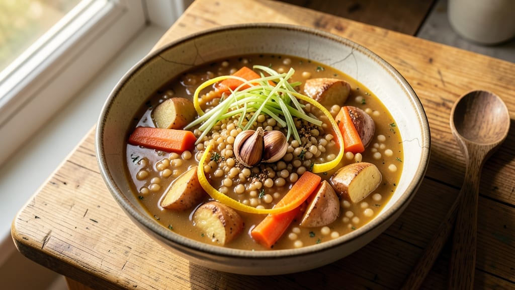 Amy's Vegetable Barley Soup Recipe: Hearty Herb-Infused Crunch in Every Bowl