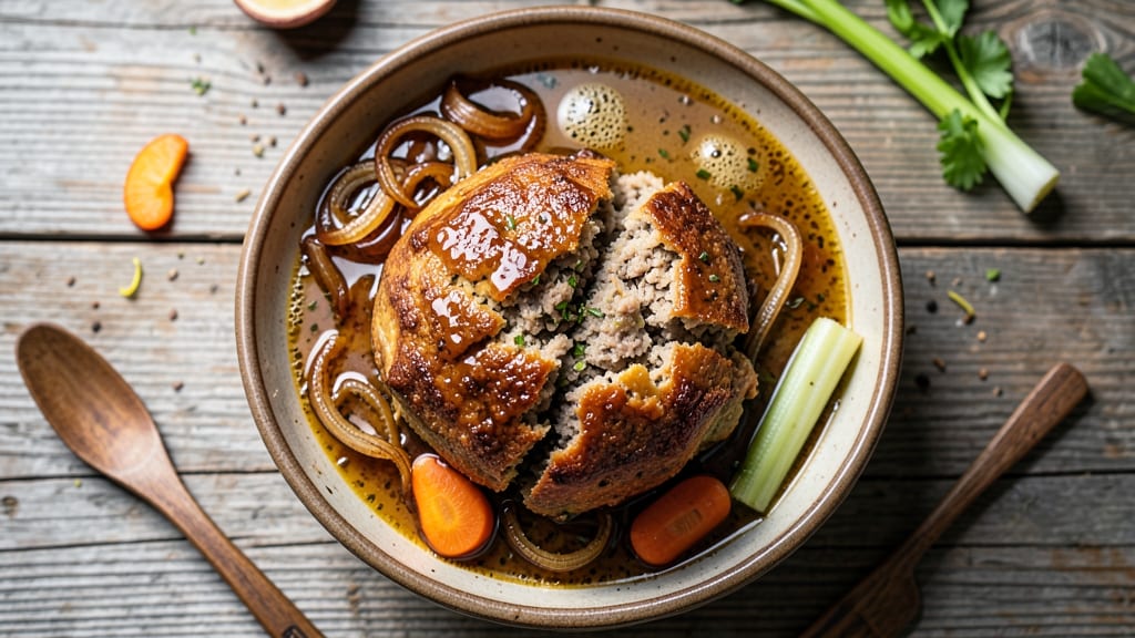 Beefy Onion Soup Meatloaf Recipe: Slow-Braised Depth With Crispy Onion Crown