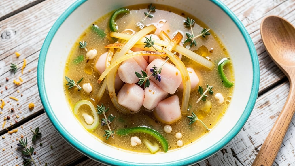 Bahamian Conch Soup Recipe: Spiced Rum and Citrus Brightness in One Pot