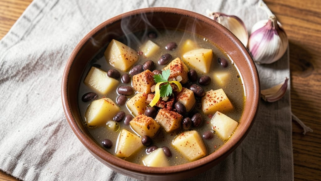 Black Bean and Potato Soup Recipe: Smoky Cumin and Lime Zest Harmony