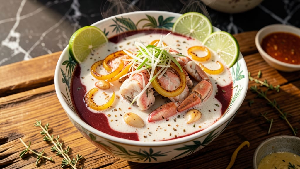 Belizean Crab Soup Recipe: Spiced Citrus and Coconut Infusion