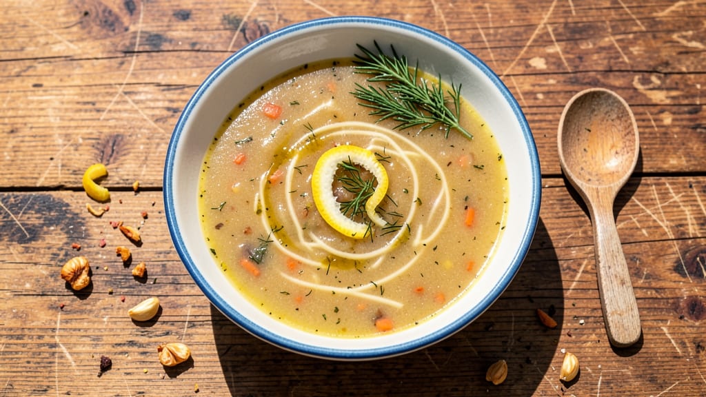 Authentic Greek Lemon Soup Recipe: Bright, Herb-Infused Citrus Comfort