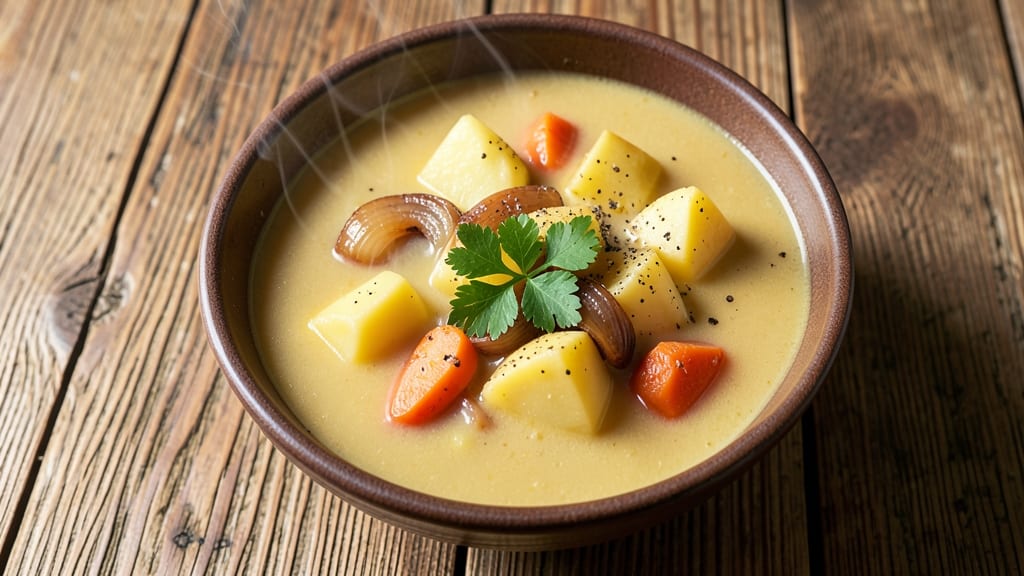 Baked Potato Soup Recipe With Evaporated Milk: Ultra-Creamy Velout Without Clumps