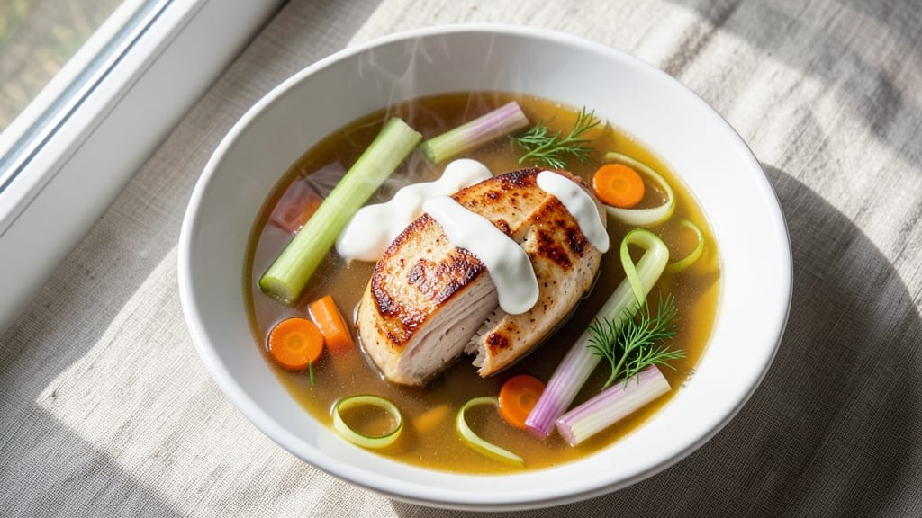Atkins Diet Chicken Soup Recipe: Lightweight Yet Filling Protein-Packed Bowl