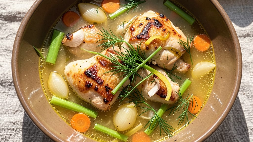 Authentic Greek Lemon Chicken Soup Recipe: Bright Citrus and Herb-Infused Comfort