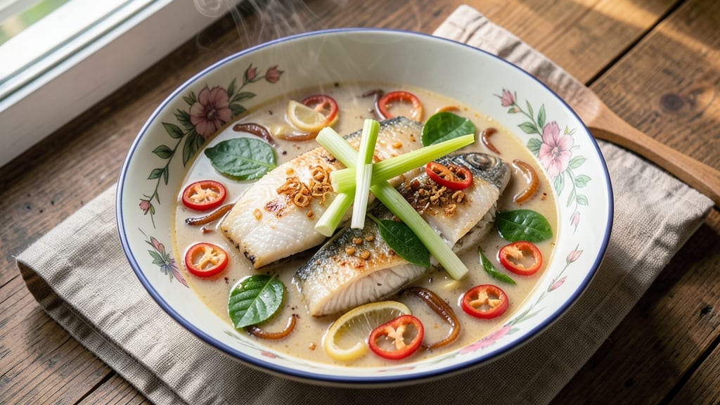 Basa Fish Soup Recipe: Fragrant Lemongrass and Ginger Broth With Silky Fish