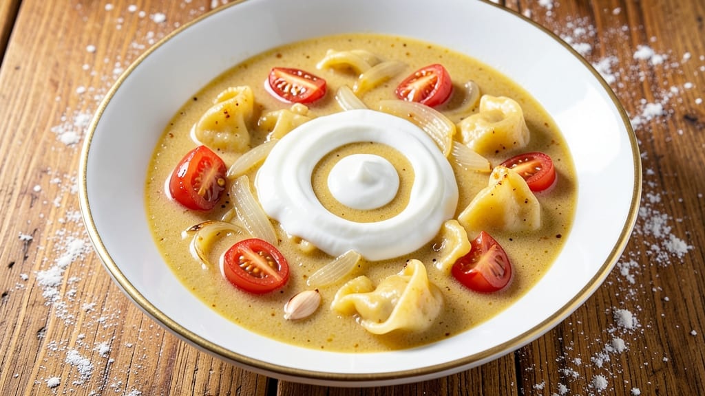 Aldi Tortellini Soup Recipe: Cheesy Pasta Bites in Smoky Tomato Velout
