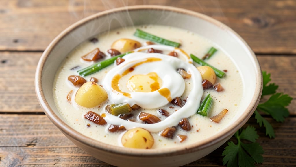 Bear Creek Creamy Potato Soup Recipe: Velvety Smoothness With Rustic Celery Crowns