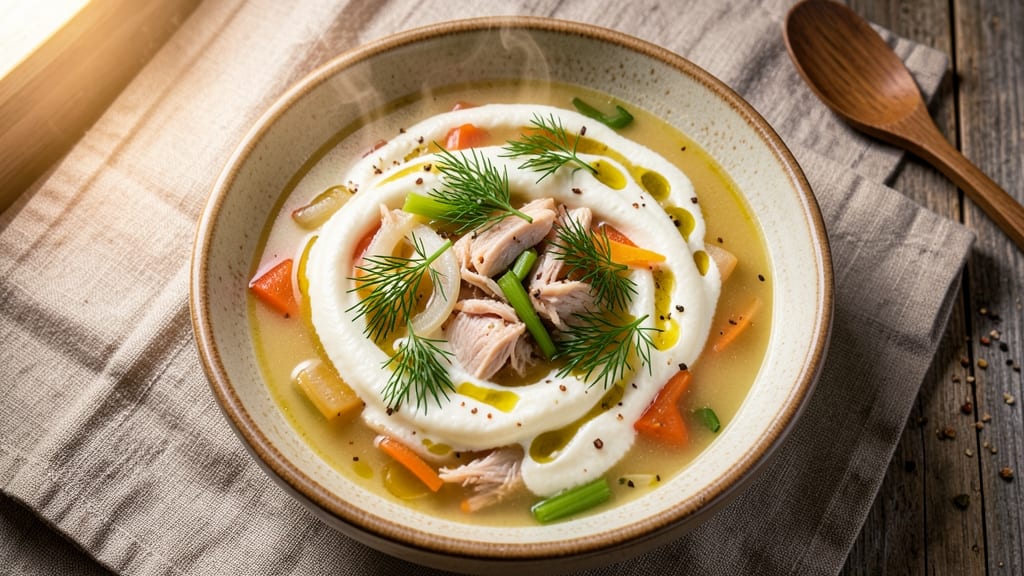 Avgolemono Soup Recipe Slow Cooker: Bright Lemon and Egg Creaminess Without the Stovetop
