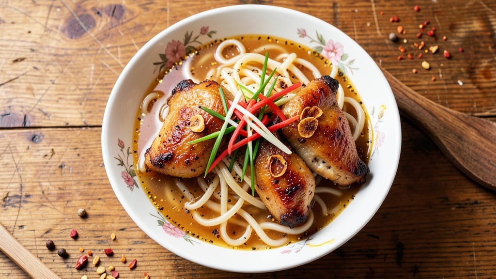 American Ginseng Chicken Soup Recipe: Earthy Herb Harmony With Silky Noodles