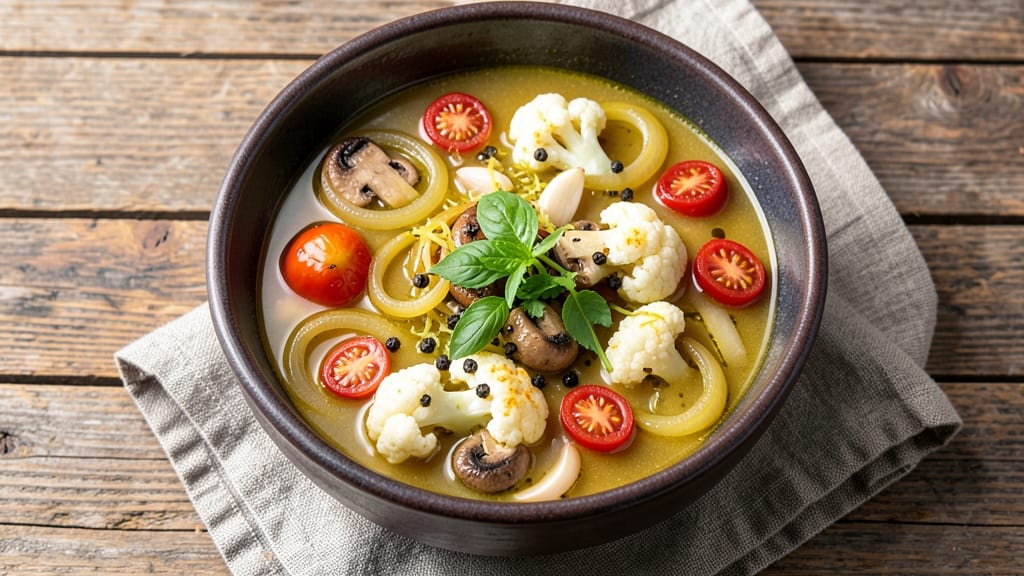 Anti-Inflammatory Vegetable Soup Recipe: Gut-Healing Turmeric and Ginger Blend