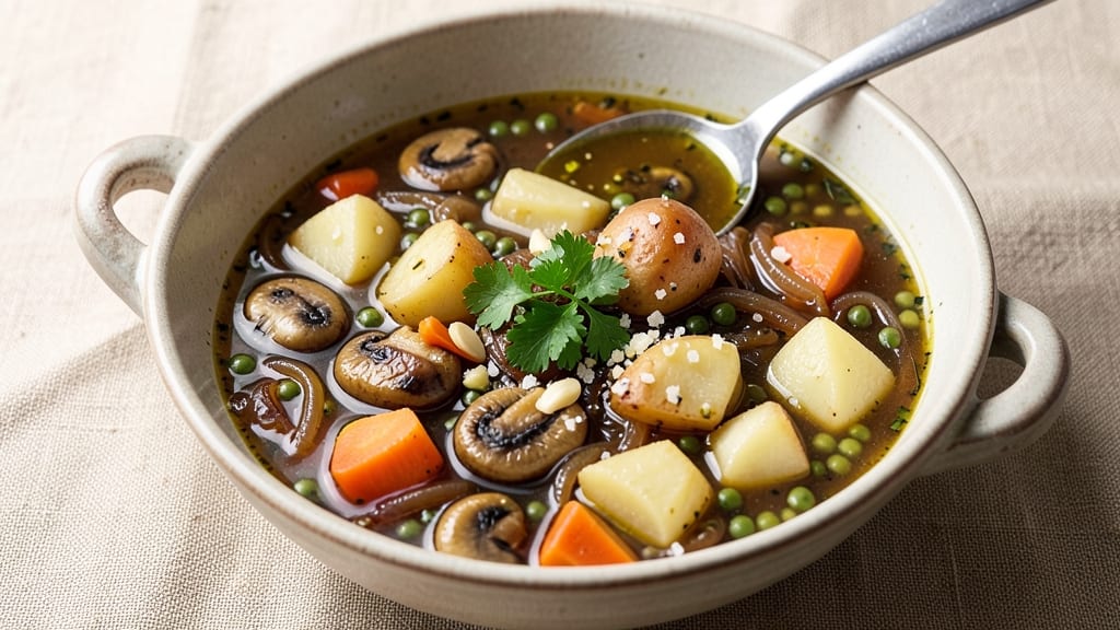 Best Hamburger Vegetable Soup Recipe with Potatoes: Meaty Beefy Flavor Without the Meatballs