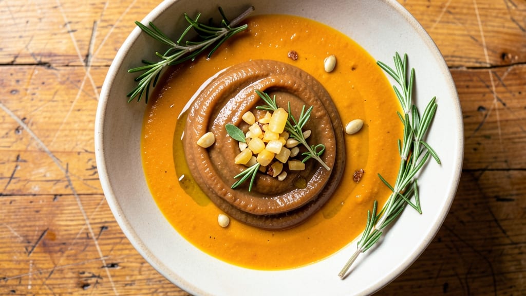 Acorn Squash and Sweet Potato Soup Recipe: Roasted Caramel Depth Meets Silky Texture