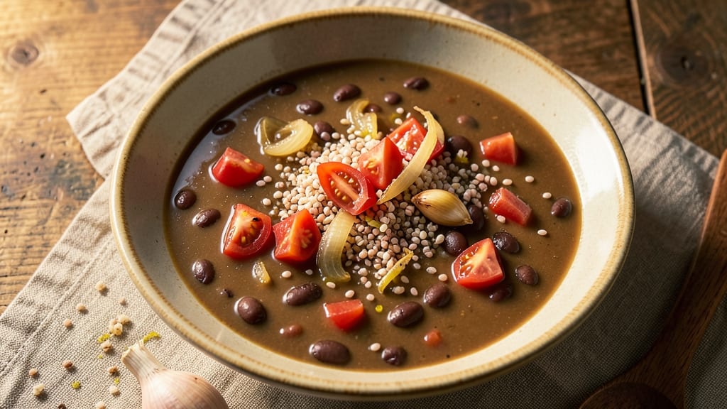 Black Bean and Quinoa Soup Recipe: Protein-Packed Heartiness in One Pot