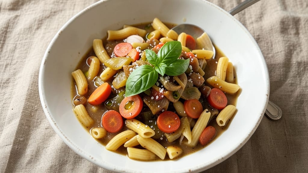 Barilla Ditalini Vegetable Soup Recipe: Al Dente Pasta with Herbed Broth Bliss