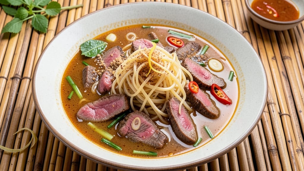 Authentic Thai Beef Noodle Soup Recipe: Fragrant Lemongrass and Galangal Kissed Broth