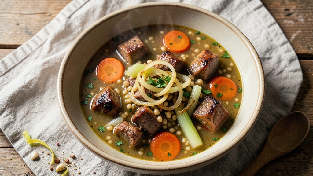 Beef and Barley Soup Recipe Jamie Oliver: Hearty Winter Stew With Savory Depth