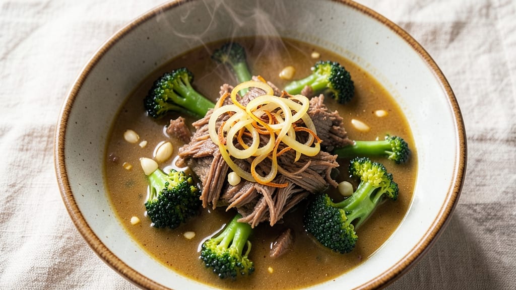 Beef House Broccoli Soup Recipe: Velvety Beef and Broccoli in One Pot