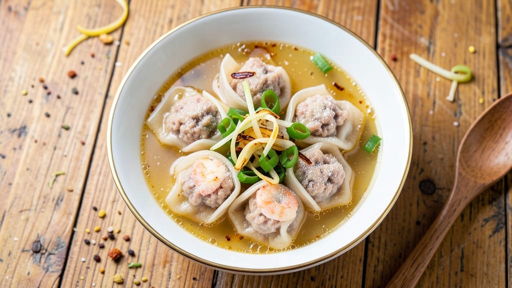 Bibigo Mini Wonton Soup Recipe: Crispy Dumplings Floating in Savory Broth
