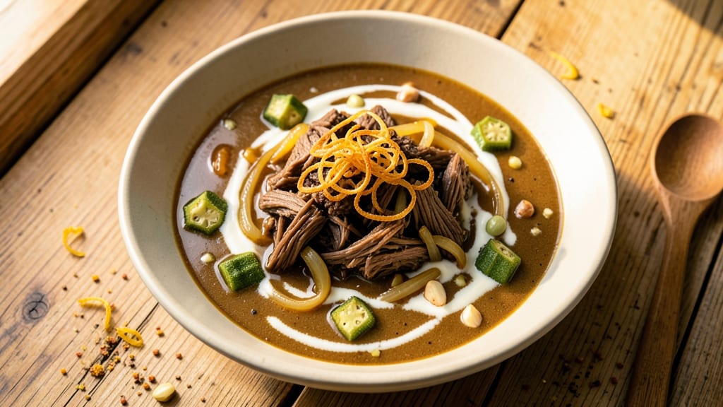 Beef Soup Recipe Trinidad: Bold Coconut and Okra Harmony
