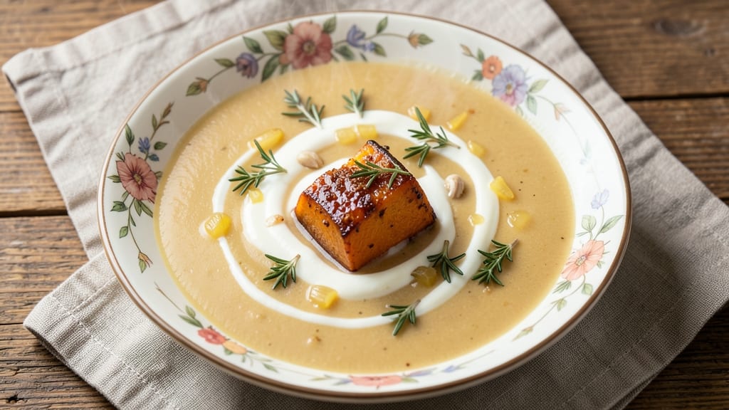 Best Squash Soup Recipe Ever: Velvety Roasted Depth With Crispy Herb Garnish