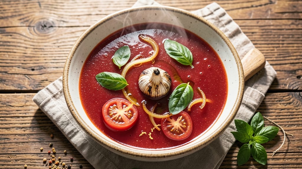 Basic Tomato Soup Recipe With Fresh Tomatoes: Bright Acidic Sweetness in 30 Minutes