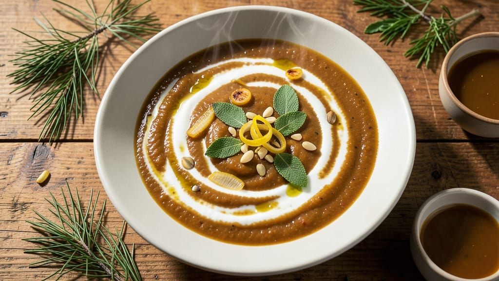 Award-Winning Butternut Squash Soup Recipe: Velvety Spice and Celery Crown Crunch