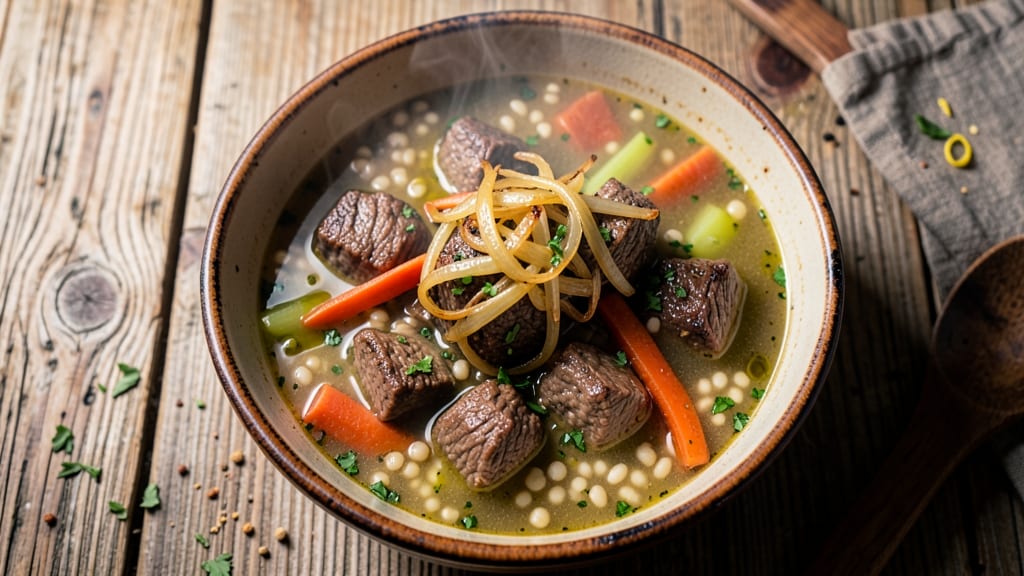 Beef Barley Soup Recipe Stovetop: One-Pot Heartiness With Chewy Barley and Tender Beef