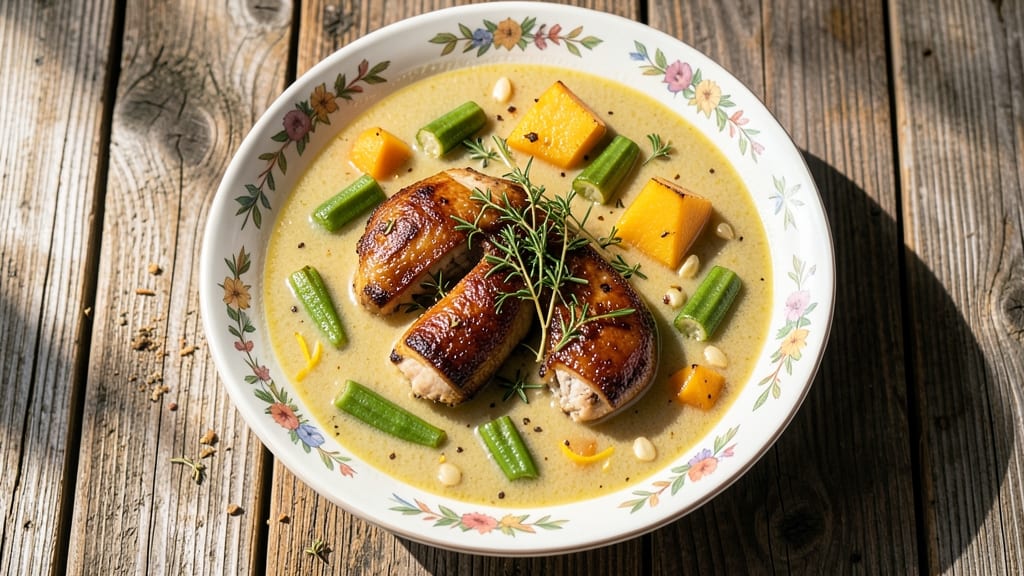 Belizean Chicken Soup Recipe: Citrusy Coconut and Herb Simmered to Perfection